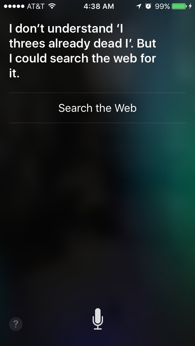 MostlyEpicLLC's tweet photo. @OutsideXbox 4:16 into https://t.co/CPdygnV8Kl @janedouglas says "I'm sorry" and it activates Siri on our iPhones =P https://t.co/D5pK7FQ918
