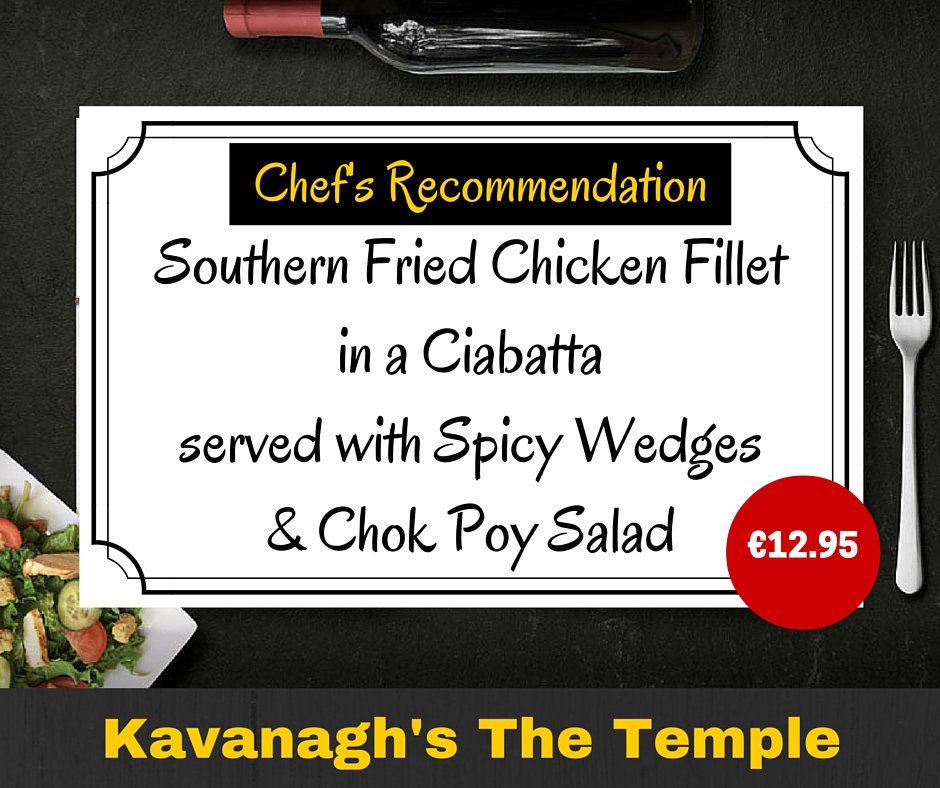 Come in and try our Chef's Recommendation,you won't be disappointed!