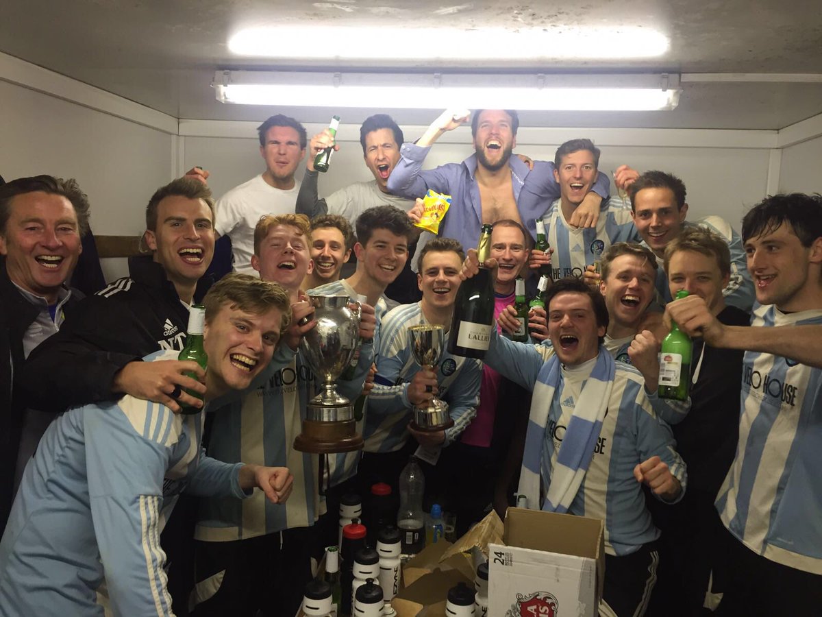 njtun3's tweet photo. Never been prouder to be part of the @TheMightySaints. League Cup Winners 2015-16 #champions #sevenoaksfootball https://t.co/TyusLjmN4o