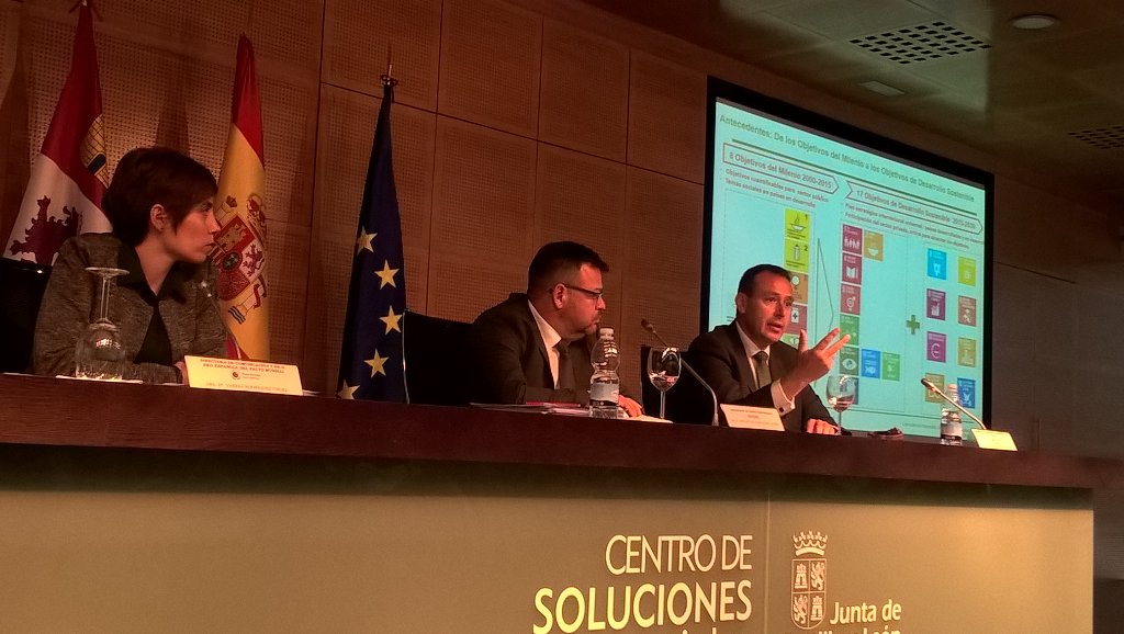 VisionResponsab's tweet photo. #ODS objetivos para toda la humanidad, D. Agustín Delgado @iberdrola @PactoMundial #ODSCYL https://t.co/RgnNOxwneV