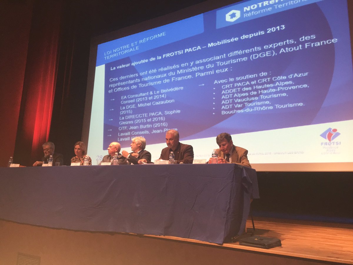 Greffeuille_L's tweet photo. 60 offices de tourisme @tourisme_greoux  pour l'AG #FROTSIPACA présence Michel Bissiere élu représentant @regionpaca https://t.co/Shd5s6gnYu