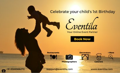 EventilaIndia's tweet photo. Celebrate your child's first birthday with us...
#KidsFirstBirthday #ThemeBirthdays #Events 
https://t.co/udDEQ4LCW1 https://t.co/2B4QFKUUCJ