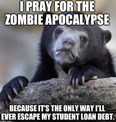 If you feel this way about #studentdebt, we can help with loan forgiveness and consolidation studentloanreliefgroup.com