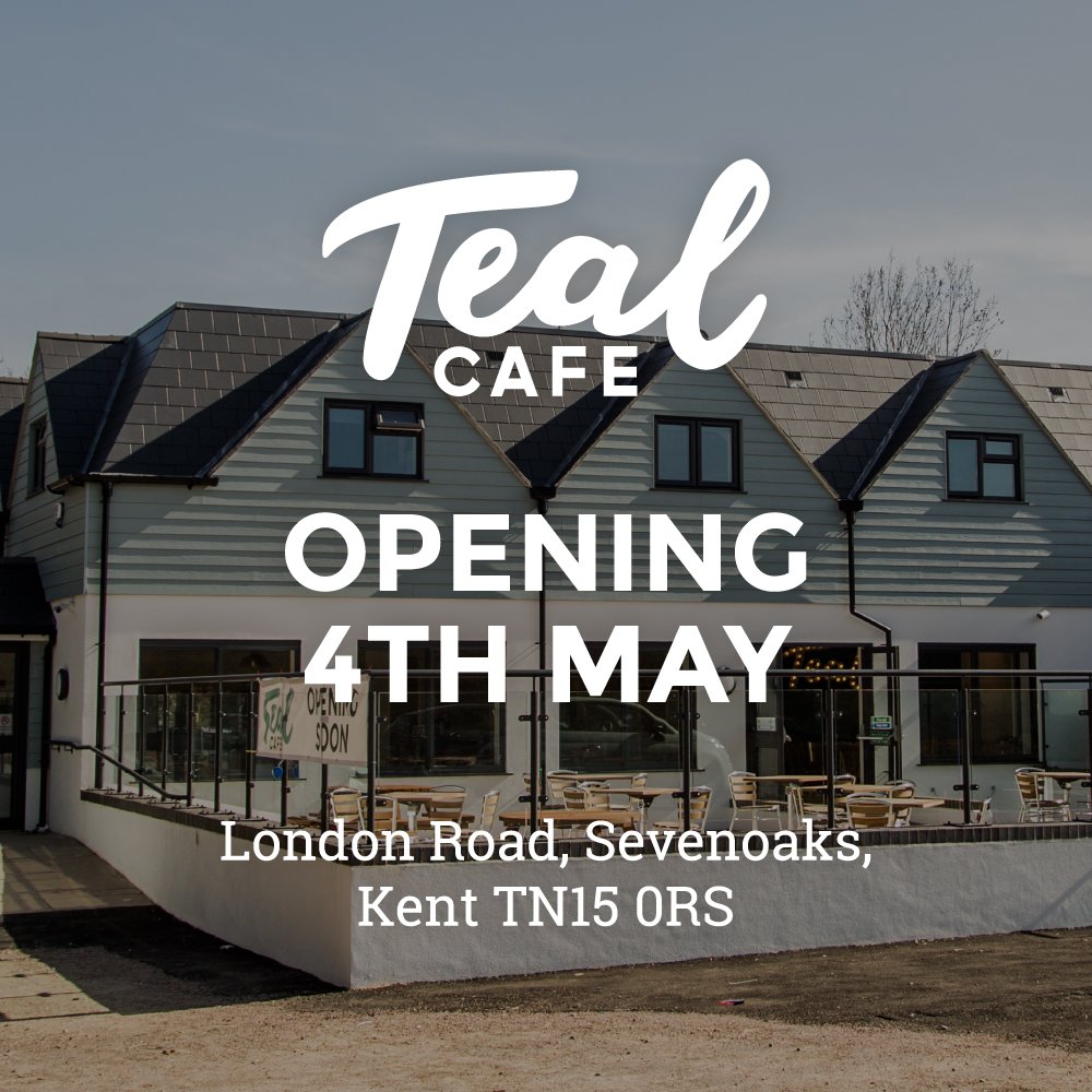teal_cafe's tweet photo. Teal Cafe is opening on 4th May! https://t.co/l6Z99Dptep