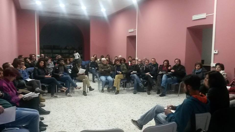 ba_notriv's tweet photo. Potenza. Discutiamo insieme su cosa fare,non deleghiamo la lotta alle istituzioni #notriv #eni #trivelle @triv_no https://t.co/E25j6vA1oo