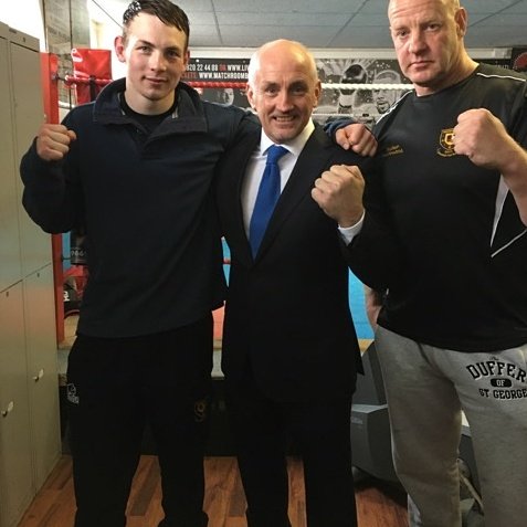 Tony dixon and pebbles meeting a true irish legend