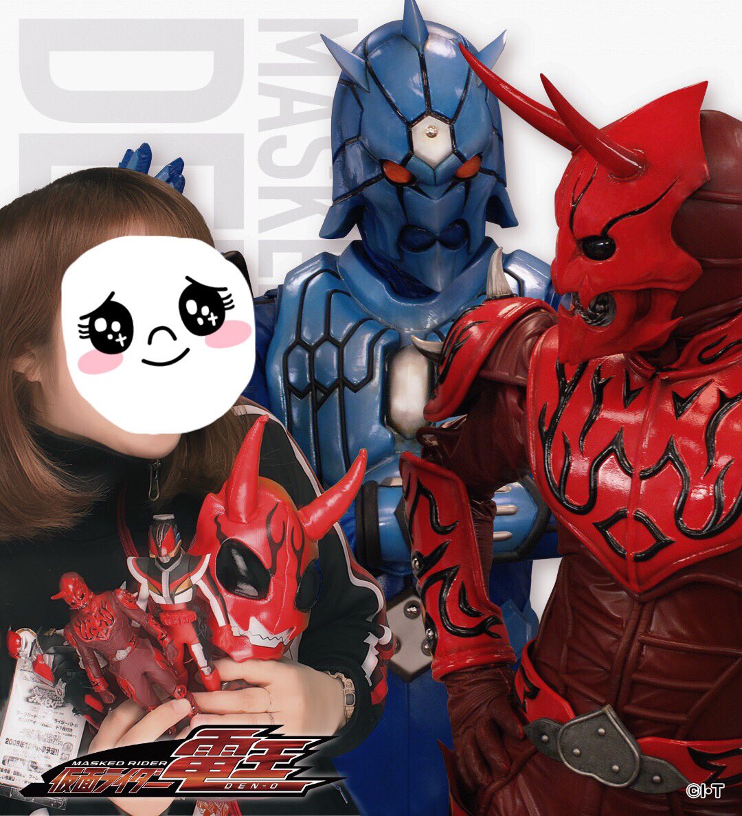 目覚めろ その魂子 右手ちゃんだよ Auf Twitter 仮面ライダー展に電王グッズを持ち込んでモモタロスとウラタロスにドン引きされるプリクラを撮りました O これがしたかった 大満足 笑 Parcoart 仮面ライダー展 仮面ライダー 仮面ライダー電王