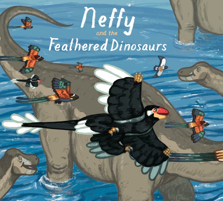 My new book Neffy andthe Feathered #Dinosaurs is out nextweek! goo.gl/4rCY6H #FossilFriday <a href="/FlyingEyeBooks/">Flying Eye B👀ks</a>