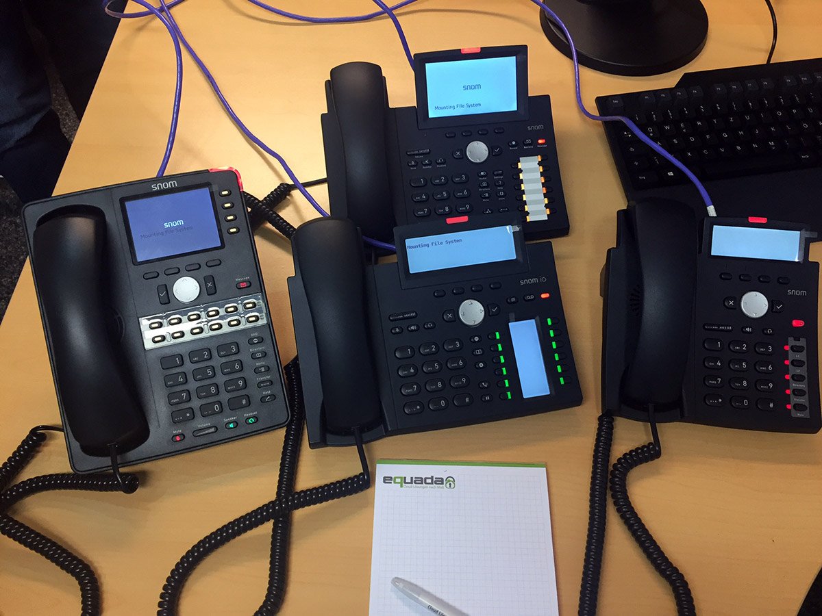 equada_de's tweet photo. Die neuen @snom.io Telefone sind im #equada Lab eingetroffen https://t.co/UrPdaqI4MH #VOIP #SNOM https://t.co/OLoWBwWBrw