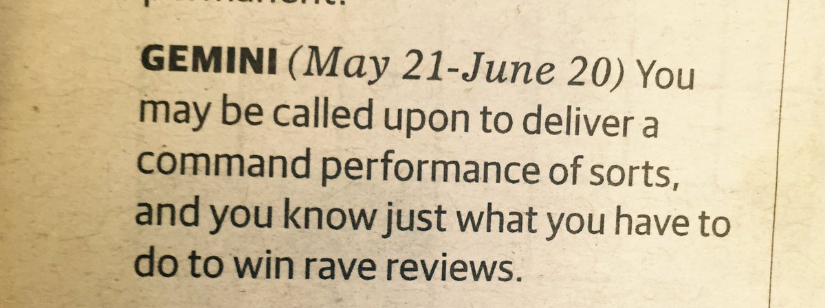 BarenakedComedy's tweet photo. Mindi's @washingtonpost  horoscope today is a good omen for 2nite's show! https://t.co/jBiDZ6OKGe
@goingoutguide https://t.co/pccQk5d80z