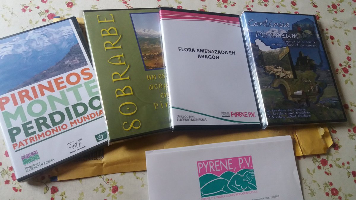 Cuando llega un regalo así a casa la inspiración viene sola! Gracias <a href="/PyrenePV/">PYRENE P.V.</a> Gracias <a href="/EugenioMonesma/">Eugenio Monesma - Documentales</a>