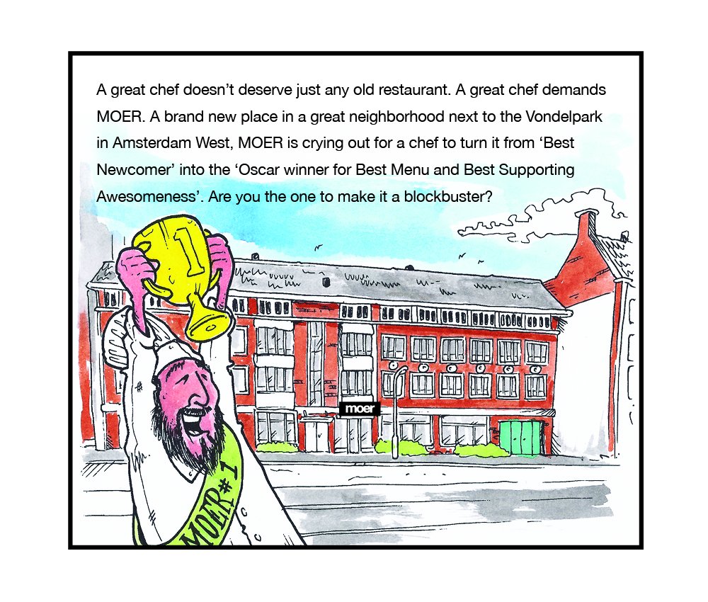 ConsciousHotels's tweet photo. HOT NEWS! Soon opening: Restaurant Moer! Are you The Chef we need? #Search4theChef --> https://t.co/TA8HdWA3OQ 2/6 https://t.co/zCbFqLzvw2