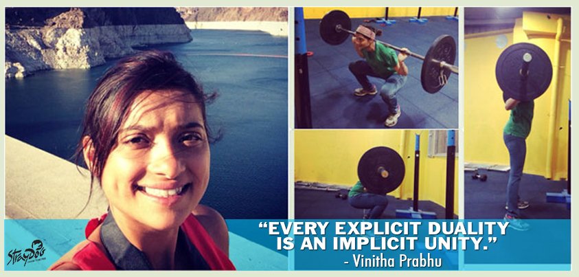 Passion makes Vinitha  work effortlessly as she balances advertising &amp; marketing and fitness blogging.#StrayInspired