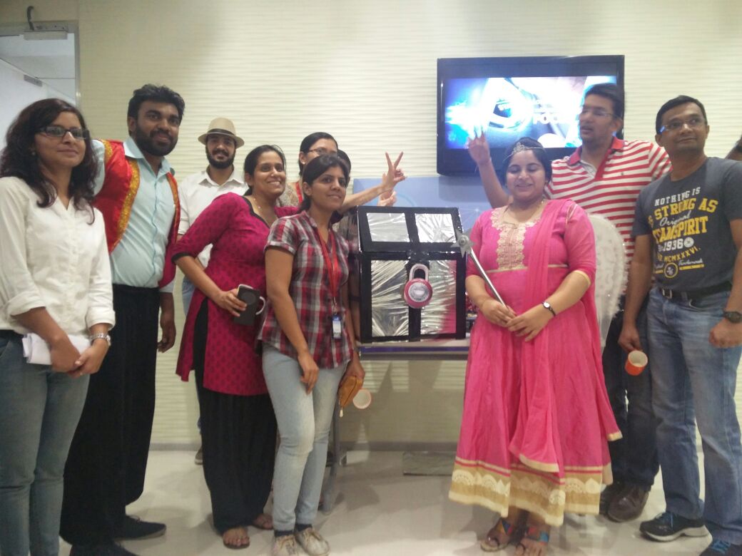 Sumitcs1's tweet image. #Techvantage2016 Winning team from Pune. Congratulations