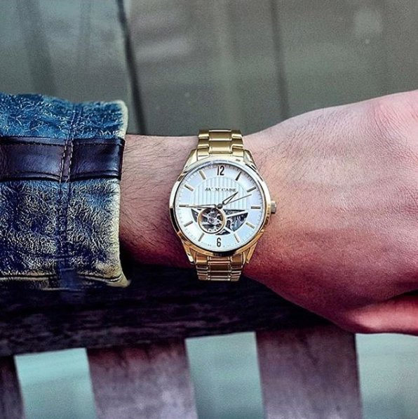 McCabeWatches's tweet photo. The Gold plated Belfast JM-1020 Automatic timepiece #mccabewatches #timewear #montres #relojes #orologi #luxury https://t.co/hZlkiBPbZD