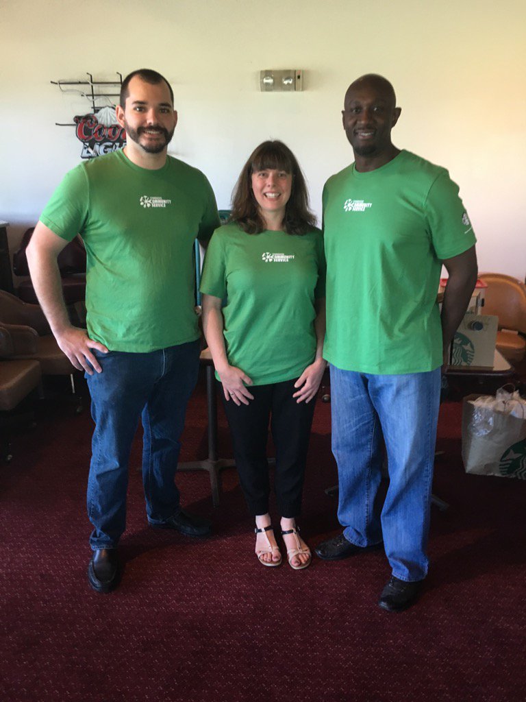 Setting up for Annual Army Ball Golf Tournament at MacDill Air Force base!!! Go District 927!