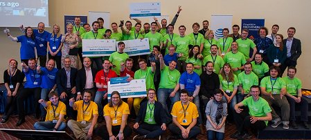 ATTpolicyintl's tweet photo. A recap of the @ctu_cz and AT&T #V4Hack2016 https://t.co/SmiGqirMIe https://t.co/weXb2NTqQ7