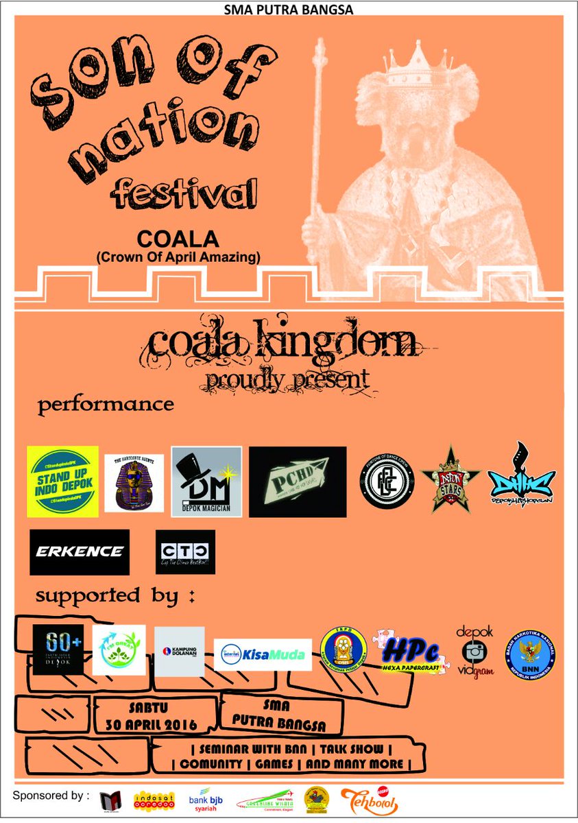 HexaPapercraft's tweet photo. Yukk besok dtg ke SMA Putra Bangsa, HPc akan mengisi salah satu booth &amp; akan ada perform dari komunitas Kota Depok https://t.co/ZiZYW1foM9