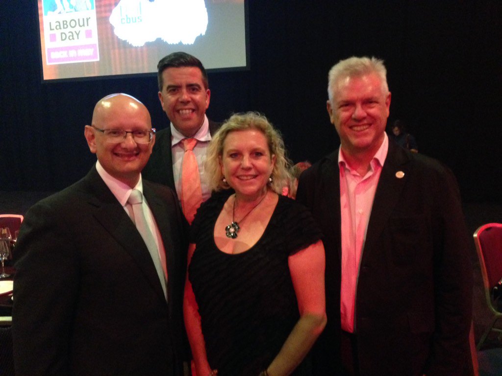 ShayneNeumannMP's tweet photo. With @Milton4Oxley Jacqui Pedersen Labor for Petrie @ServicesUnion Secretary Neil Henderson #qcudinner @TheQCU https://t.co/fdt7cJnGiM