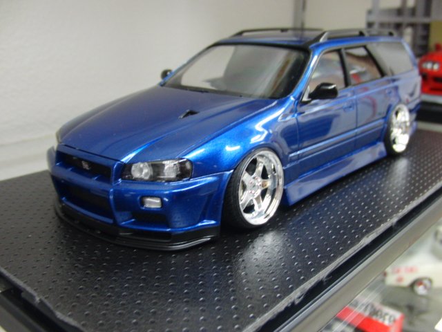 スカージアGT-R タミヤ、フジミステージアニコイチ スカージアGT-R タミヤ、フジミステージアニコイチ ステージアにGT-Rの