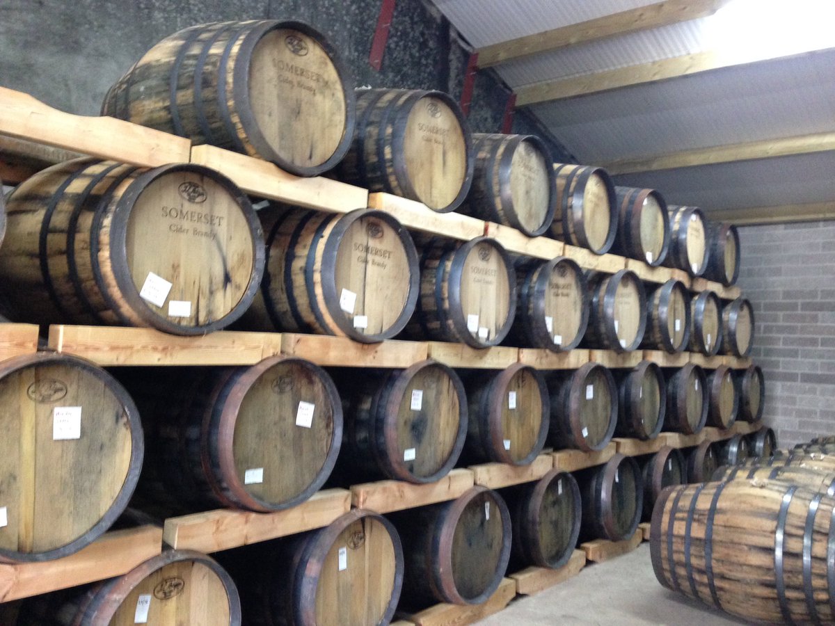 New bond. What a sight. #Ciderbrandy #Somerset #FridayFeeling