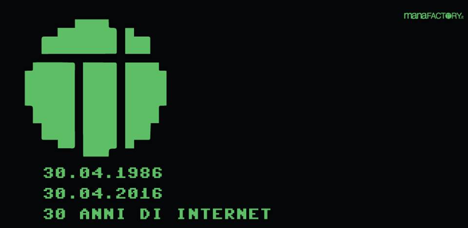 Per celebrare l'#italianInternetDay abbiamo fatto fare al nostro sito un salto nel passato. manafactory.it