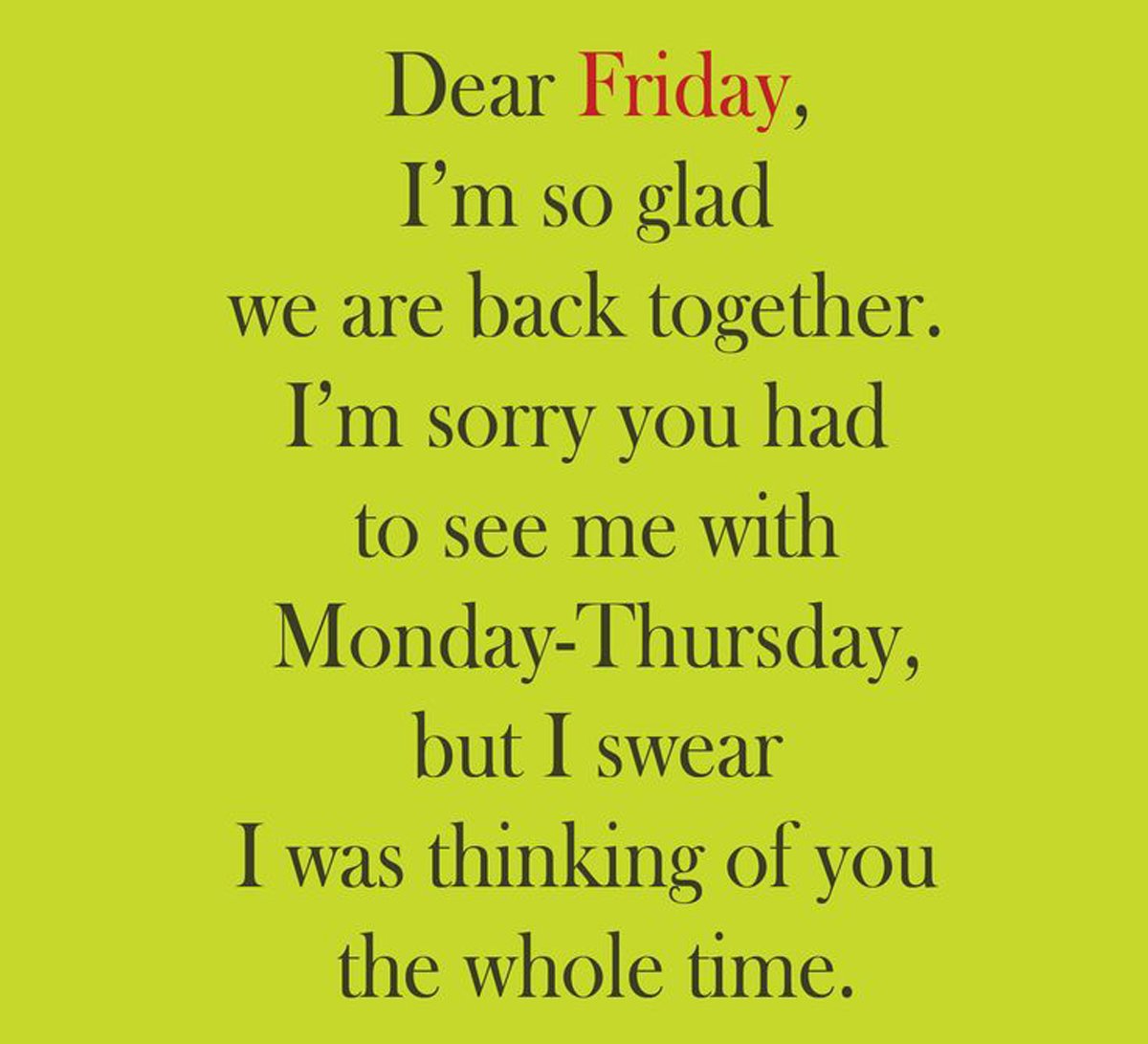 molinekronberg's tweet photo. #Friday, finally! https://t.co/JZOkGJbQnR