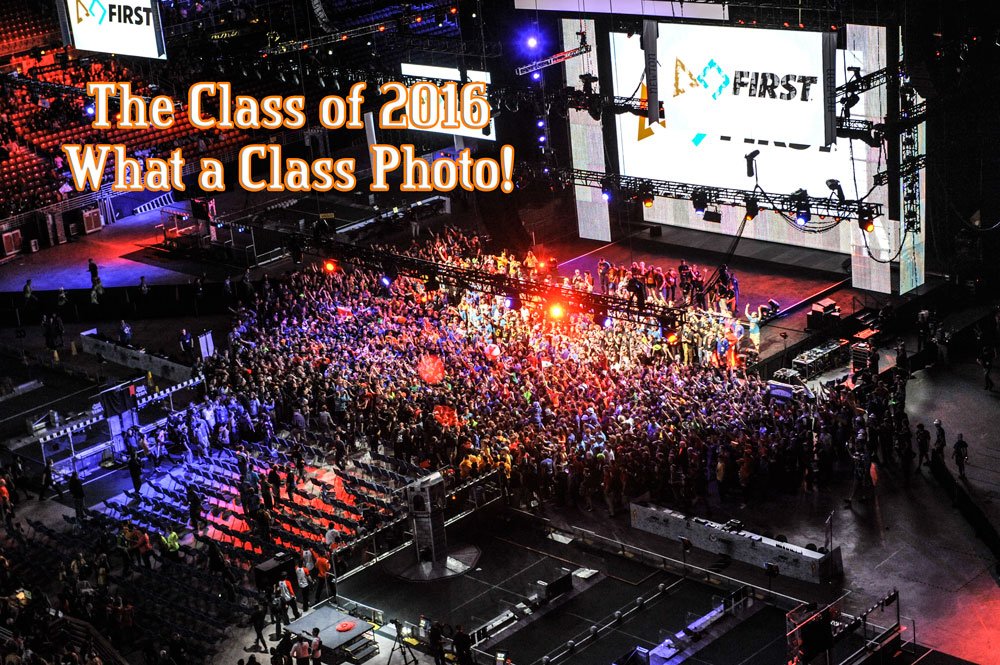 frc6239's tweet photo. The Class of 2016 at the FIRST World Championship #frc5830 #marylandfirst #gotpi #irrationalengineers https://t.co/2Y2E9aPBDi