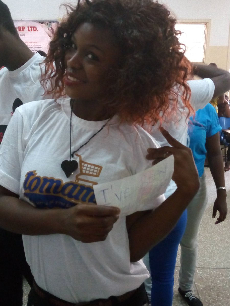 Faadepino's tweet photo. #UGentrepreneurshipFair16 wigmoment with #wigME @Gacheampong https://t.co/Fjl3ISIcds