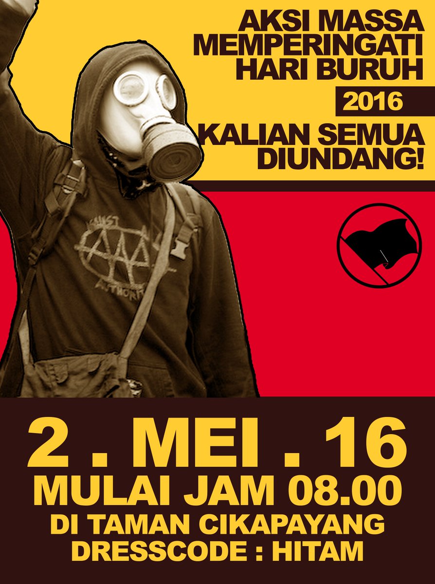 suaraeviction's tweet photo. #maydaybdg2016

Kalian Semua Diundang !
Terlibatlah dalam aksi massa memperingati hari buruh . https://t.co/pc50fUy3GY