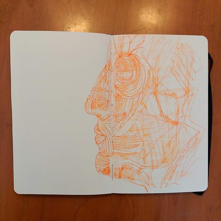 jammarq's tweet photo. Orange

#drawonpaper #drawing #draw #dibujo #dessin #moleskine #moleskine_arts #sketchbook #graffiti #graffitiartis… https://t.co/Txaf5Q5xZ9