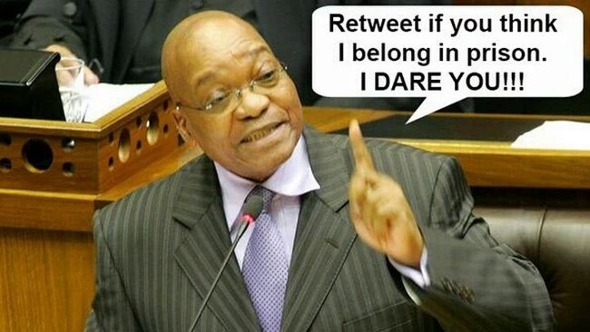 BrentJvV's tweet photo. BREAKING: South Africa's High Court ruled 783 corruption charges against President Jacob Zuma to resume. #SpyTapes https://t.co/IjSH1EMYDo