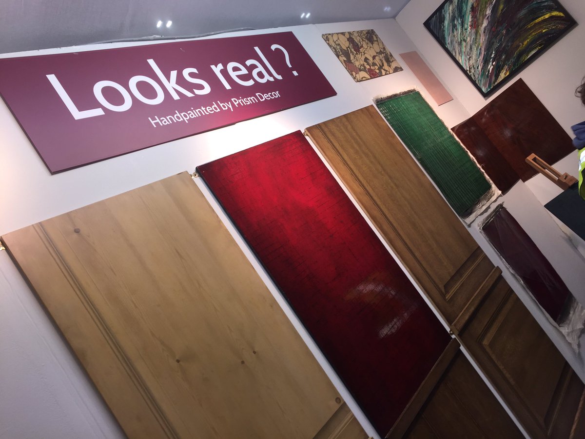 PrismDecor's tweet photo. We are ready for the start of @GDLive_UK tomorrow @ExCeLLondon. See you there! #GrandDesignsLive https://t.co/xPsuDoahYr