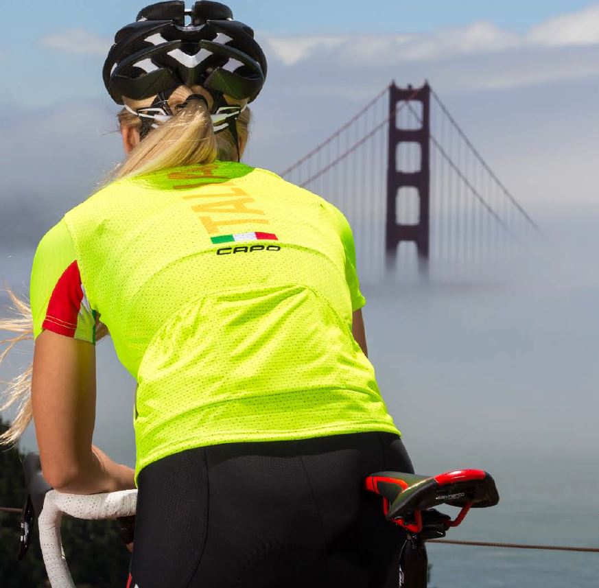 ciclacycle's tweet photo. The @capocycling way to brighten up your ride @ciclacycle #womenscycing https://t.co/ysuFM6fcK0 https://t.co/e6c3EitEcB
