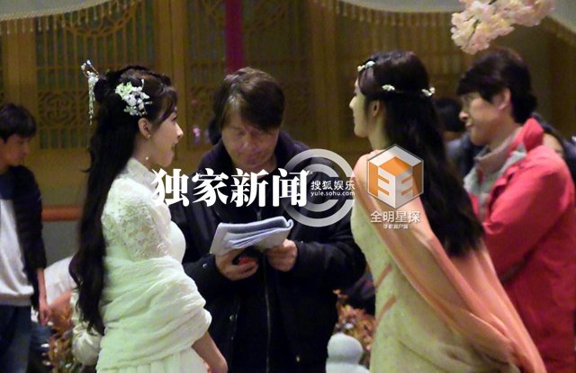 affxtionINA's tweet photo. [NEWSPICS] 160429 Victoria - Drama 'Ancient Love Song' Filming 1 https://t.co/02tgIQ7iGR