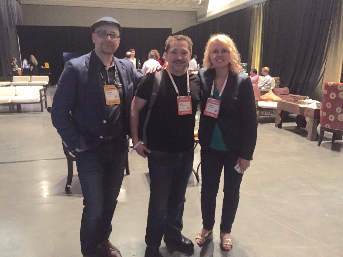 Great connections at #CollisionConf <a href="/JonQ/">Jon C. Hodgson</a> <a href="/dkivirauma/">Donna Kivirauma</a>