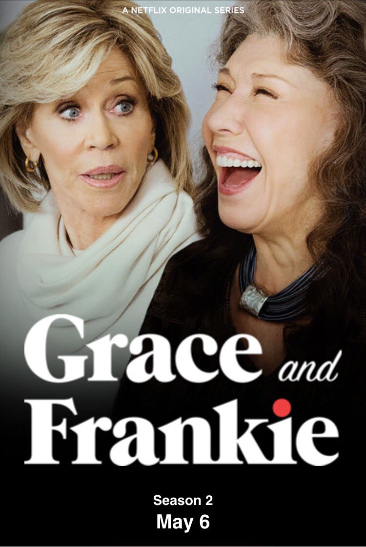 __jamesjae's tweet photo. PSA: Grace &amp; Frankie in t-minus 7 days #bingeFriday https://t.co/eW5Ar9DQRc