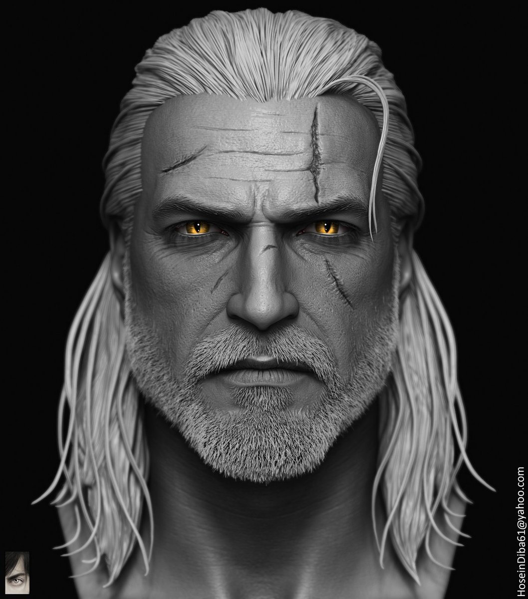 Rivia Diba氏 新着イメージ Geralt Of Rivia リヴィアのゲラルト ゲーム ウィッチャー より Hossein Diba氏 の作品 3dtotal Jp Scoopnest