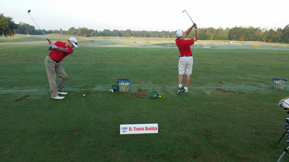 sfcmensgolf's tweet photo. Less than an hour away. #necgolf. Follow live scoring on https://t.co/AR1IDpVLLh https://t.co/3Xfr2IpA0L