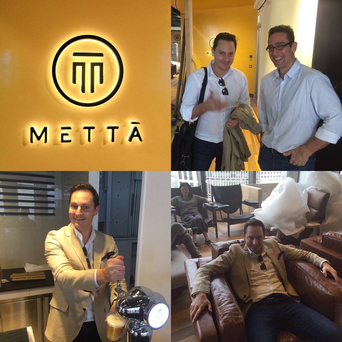 Please welcome our Mettā member <a href="/DaneFisher/">Dane Fisher</a> #Intreprenuer &amp; lover of a beer at 318pm onwards! :) #TGIF