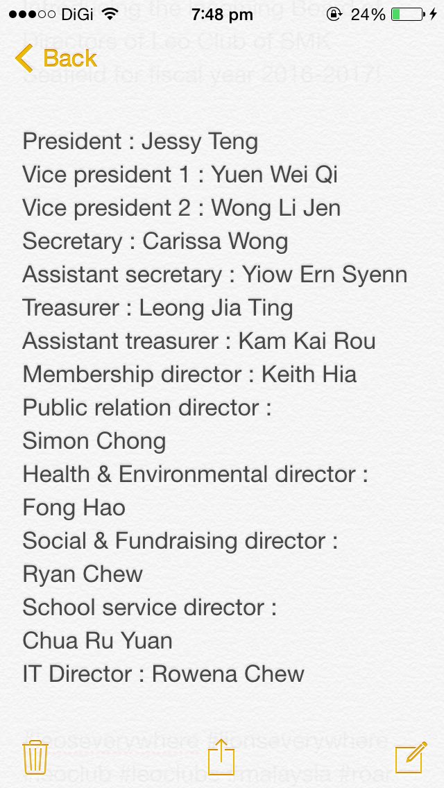 seafieldleos's tweet photo. Introducing the incoming Board of Directors of Leo Club of SMK Seafield for fiscal year 2016-2017! https://t.co/vq3qMSyvdn