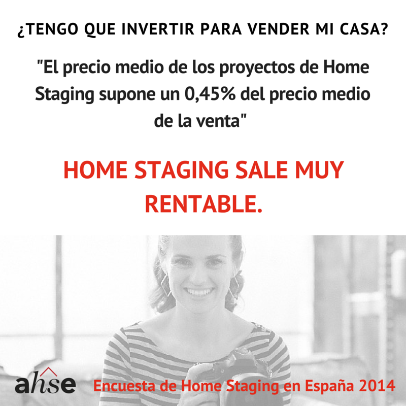AHSEspana's tweet photo. "El precio medio de los proyectos de Home Staging supone un 0,45% del precio medio de la venta" #EncuestaAHSE2014 https://t.co/K3tK1eBuJF
