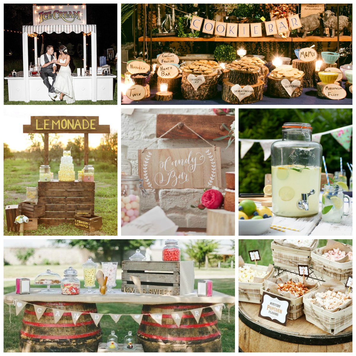 Rendez-vous sur le blog pour des idées déco spécial #candybar #barabonbons modernconfetti.com/blog/mariage-o…
