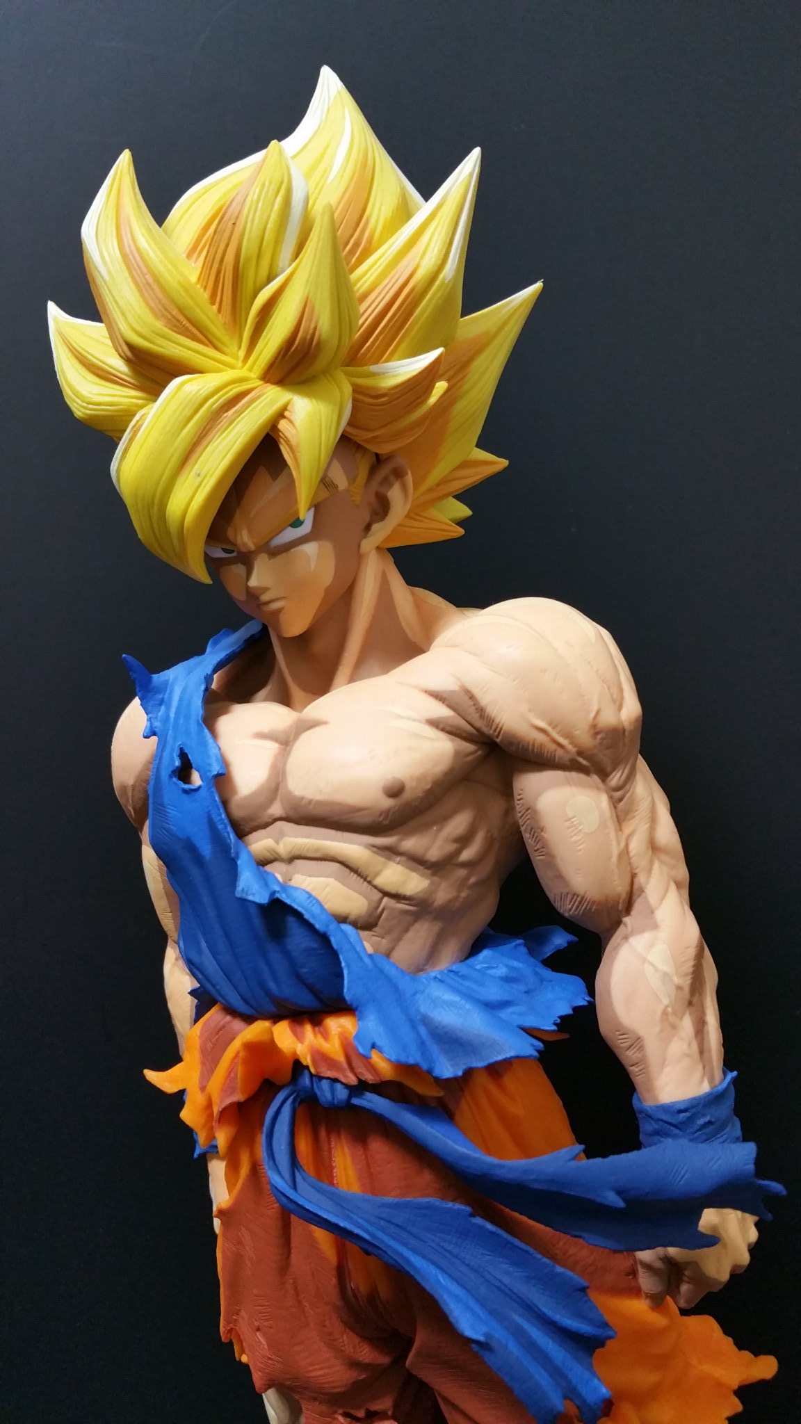 ドラゴンボール フィギュア リペイント品 SMSP 孫悟空 二次元彩色