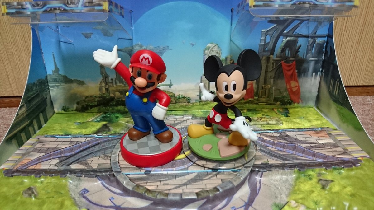 たく Na Twitteru 任天堂 Nintendo Amiibo スーパーマリオ ディズニーインフィニティ Disneyinfinity ミッキーマウス ディズニーインフィニティ のミッキーマウスのフィギュアも一緒に