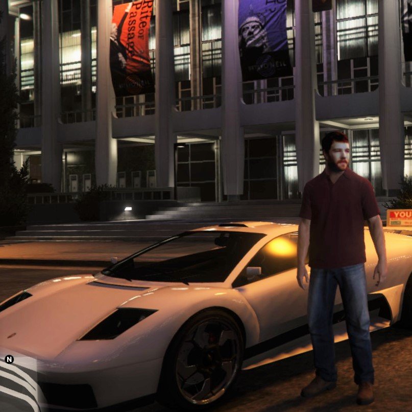 ItsTCone's tweet image. Hanging out in Los Santos thanks to #MyRealSenseShot