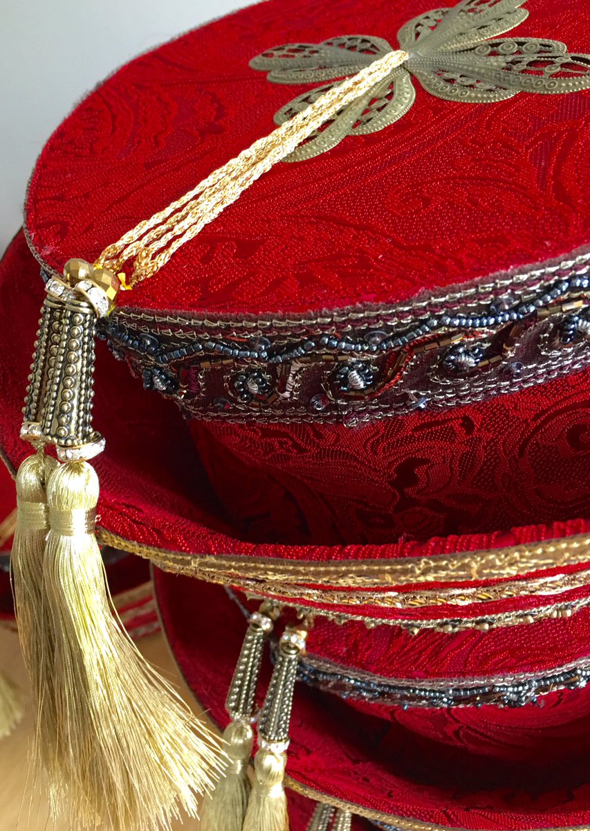 NgMillinery's tweet photo. Ready for #AladdinLondon only a month to go until opening. Can't wait! #millinery #handmade #WestEnd https://t.co/tWLGC88SIG