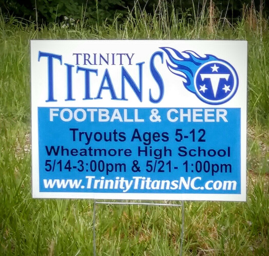 TitansTrinity's tweet photo. Football &amp; Cheer Tryouts-5/14 at 3:00 and 5/21 at 1:00. Both at Wheatmore High School. https://t.co/lgYsYtdyU8