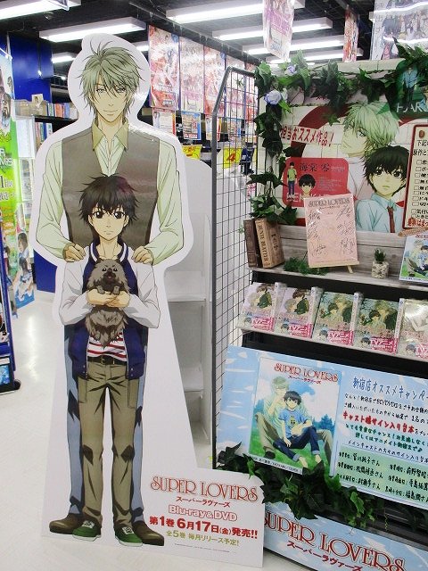 アニメイト新宿ハルク در توییتر Super Lovers コミック最新刊を読み アニメ最新話をみて もうこの幸せはどこに と思っていたら なんと ハルと零くん タヌキのスタンドpopが到着 更なる幸せが 是非皆様ご来店下さい スパラヴァ