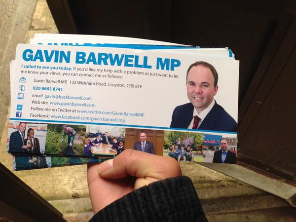 InsideCroydon's tweet image. Police receive complaint over MP Barwell’s election expenses insidecroydon.com/2016/04/29/pol…